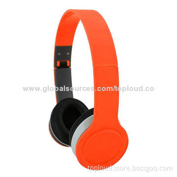 Headphones, Stereo Sound for iPhone and Computer, with Mini Mike, Assorted Colors